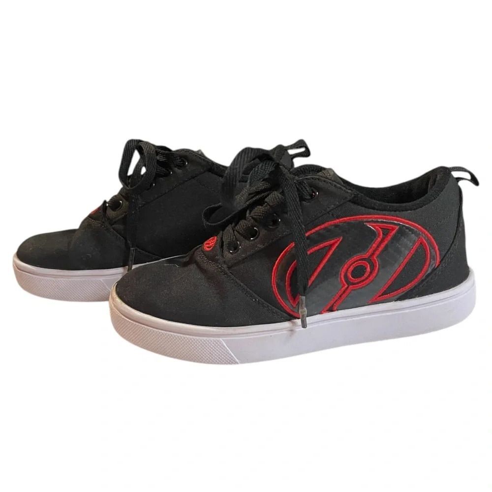 Heelys Pro 20 LG Skate Shoe | Youth Size 2 | Black & Red